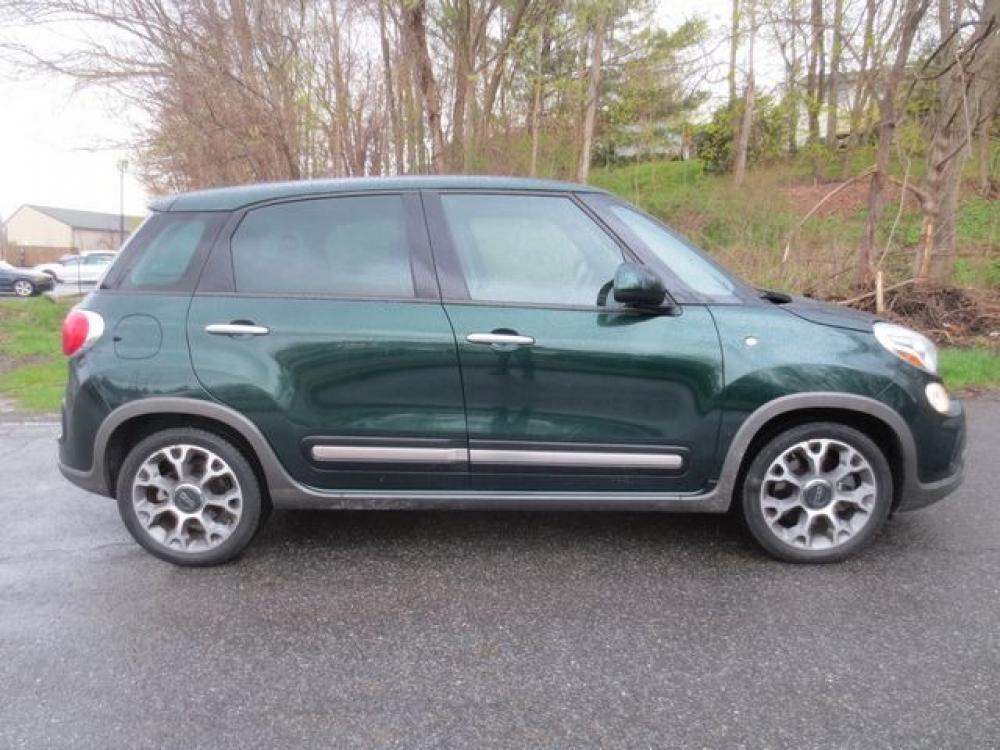2014 Green /Black FIAT 500L Trekking (ZFBCFADH1EZ) with an 1.4L 4cyl Turbo engine, Manual transmission, located at 270 US Route 6, Mahopac, NY, 10541, (845) 621-0895, 41.349022, -73.755280 - Photo #11