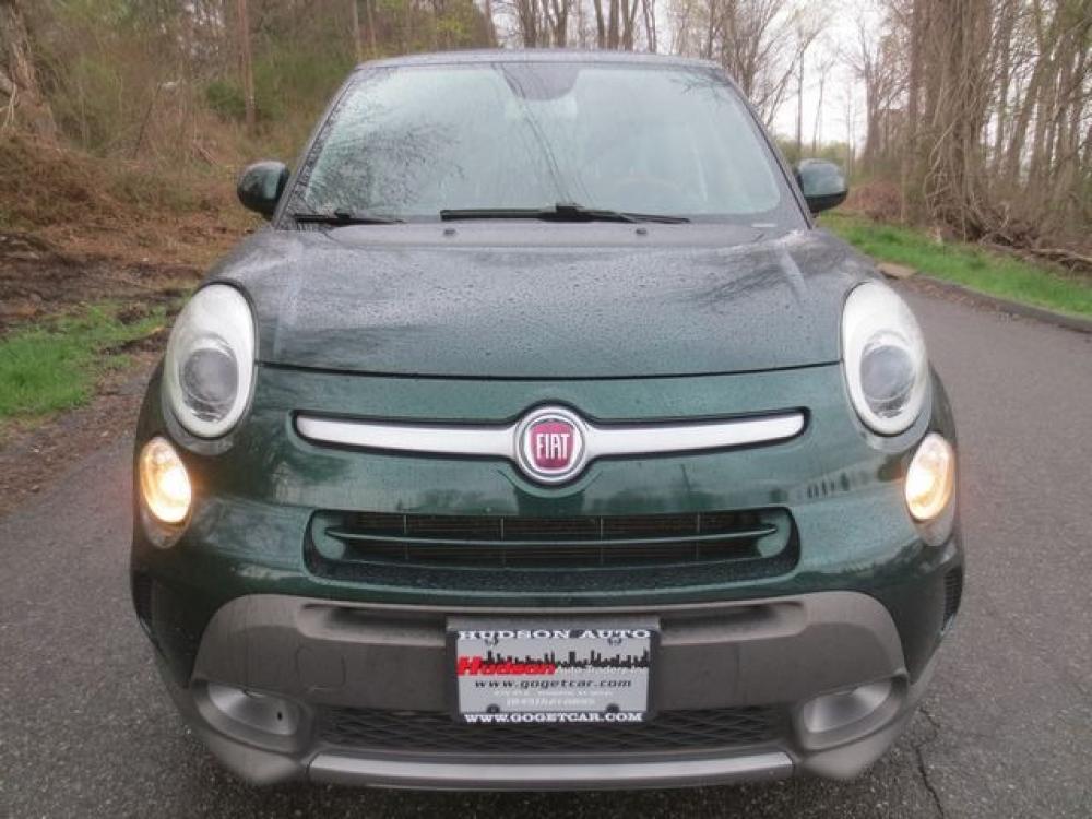 2014 Green /Black FIAT 500L Trekking (ZFBCFADH1EZ) with an 1.4L 4cyl Turbo engine, Manual transmission, located at 270 US Route 6, Mahopac, NY, 10541, (845) 621-0895, 41.349022, -73.755280 - Photo #2