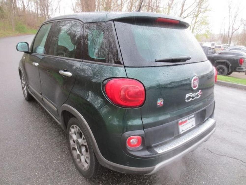 2014 Green /Black FIAT 500L Trekking (ZFBCFADH1EZ) with an 1.4L 4cyl Turbo engine, Manual transmission, located at 270 US Route 6, Mahopac, NY, 10541, (845) 621-0895, 41.349022, -73.755280 - Photo #4