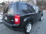 2014 Black /Black Jeep Patriot Latitude (1C4NJRFB6ED) with an 2.4L 4cyl engine, Automatic transmission, located at 270 US Route 6, Mahopac, NY, 10541, (845) 621-0895, 41.349022, -73.755280 - Photo #3