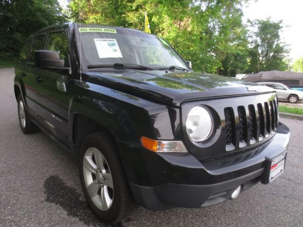 2014 Black /Black Jeep Patriot Latitude (1C4NJRFB6ED) with an 2.4L 4cyl engine, Automatic transmission, located at 270 US Route 6, Mahopac, NY, 10541, (845) 621-0895, 41.349022, -73.755280 - Photo #1
