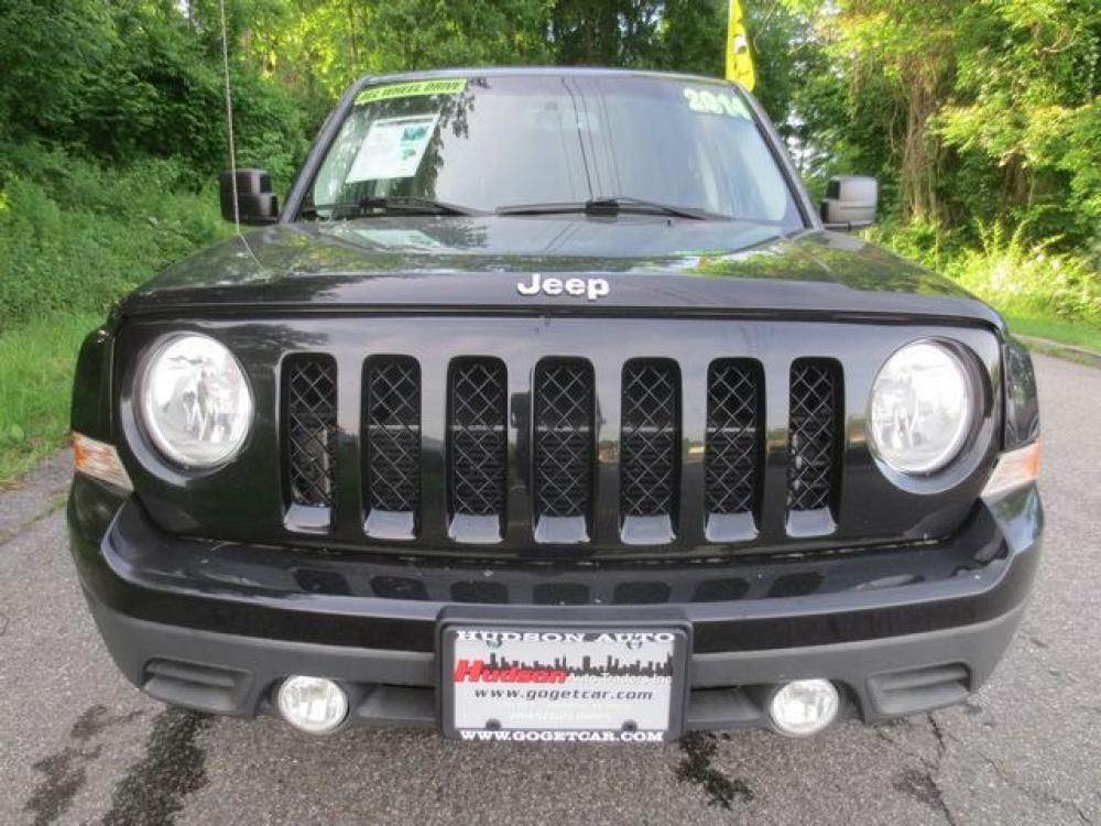 2014 Black /Black Jeep Patriot Latitude (1C4NJRFB6ED) with an 2.4L 4cyl engine, Automatic transmission, located at 270 US Route 6, Mahopac, NY, 10541, (845) 621-0895, 41.349022, -73.755280 - Photo #2