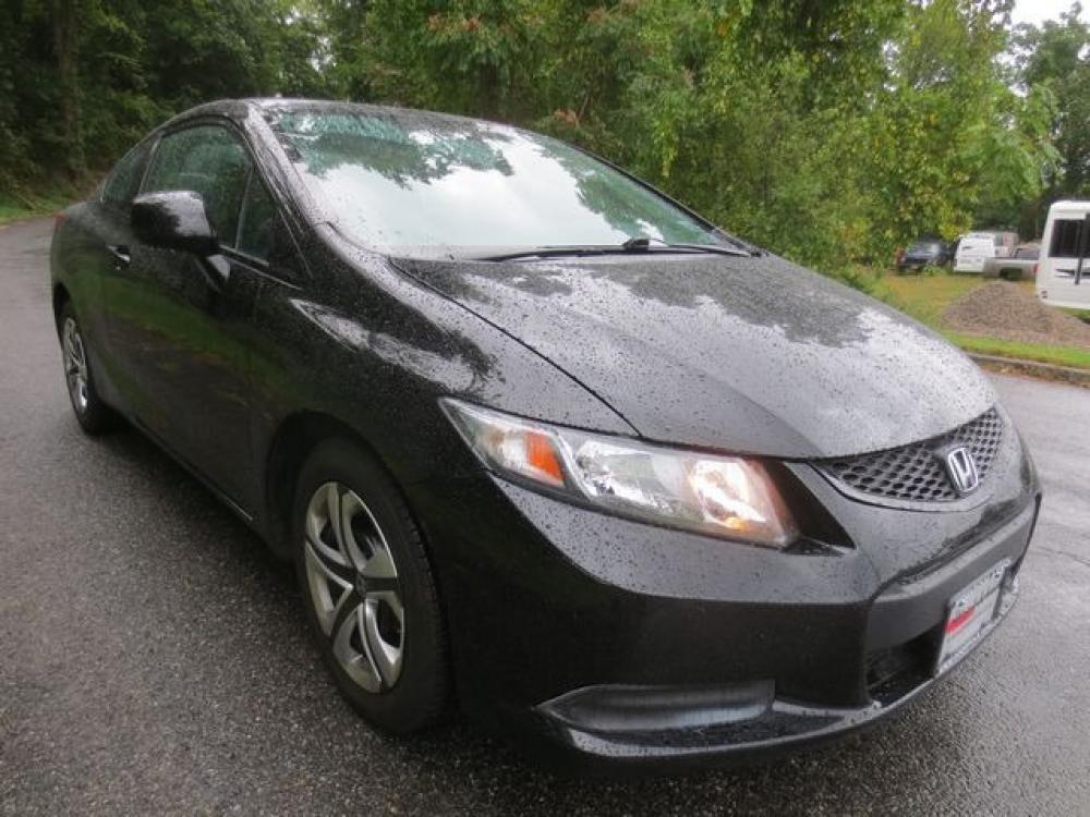 2013 Black /Black Honda Civic LX (2HGFG3B54DH) with an 1.8L 4cyl engine, Automatic transmission, located at 270 US Route 6, Mahopac, NY, 10541, (845) 621-0895, 41.349022, -73.755280 - Photo #1