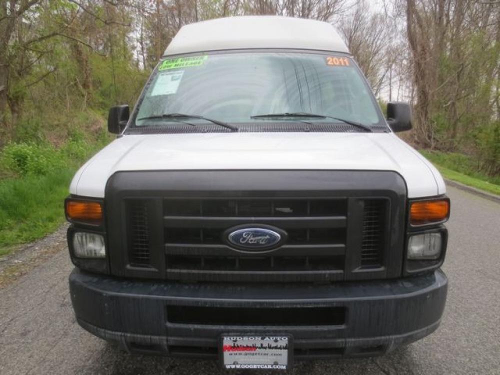 2011 White /Gray Ford E-250 Super Duty (1FTNS2EW6BD) with an 4.6L v8 engine, Automatic transmission, located at 270 US Route 6, Mahopac, NY, 10541, (845) 621-0895, 41.349022, -73.755280 - Photo #2