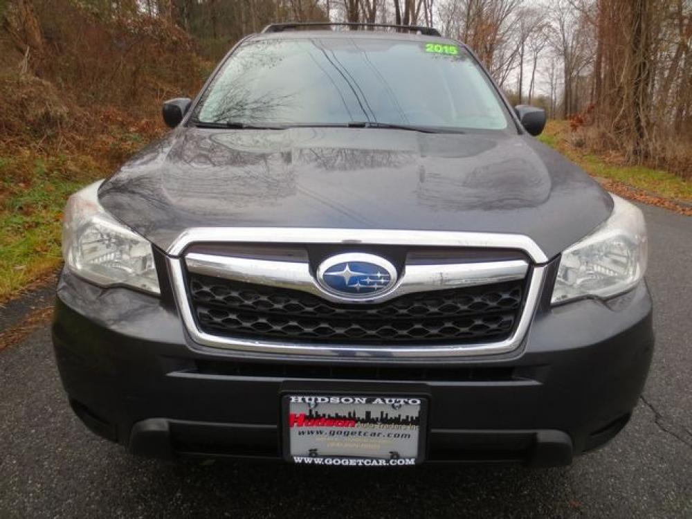 2015 Gray /Gray Subaru Forester Premium (JF2SJADC6FH) with an 2.5L4cyl engine, Automatic transmission, located at 270 US Route 6, Mahopac, NY, 10541, (845) 621-0895, 41.349022, -73.755280 - Photo #2