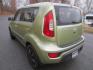 2013 Green /Black Kia Soul (KNDJT2A53D7) with an 1.6L 4cyl engine, 6 Speed Manual transmission, located at 270 US Route 6, Mahopac, NY, 10541, (845) 621-0895, 41.349022, -73.755280 - Photo #4