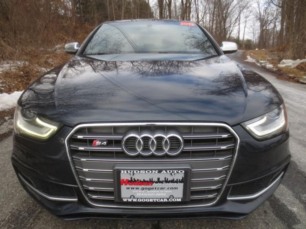 2013 Blue /Black Audi S4 Premium (WAUBGAFL7DA) with an 3.0L v6 Supercharged engine, Automatic transmission, located at 270 US Route 6, Mahopac, NY, 10541, (845) 621-0895, 41.349022, -73.755280 - Photo #2
