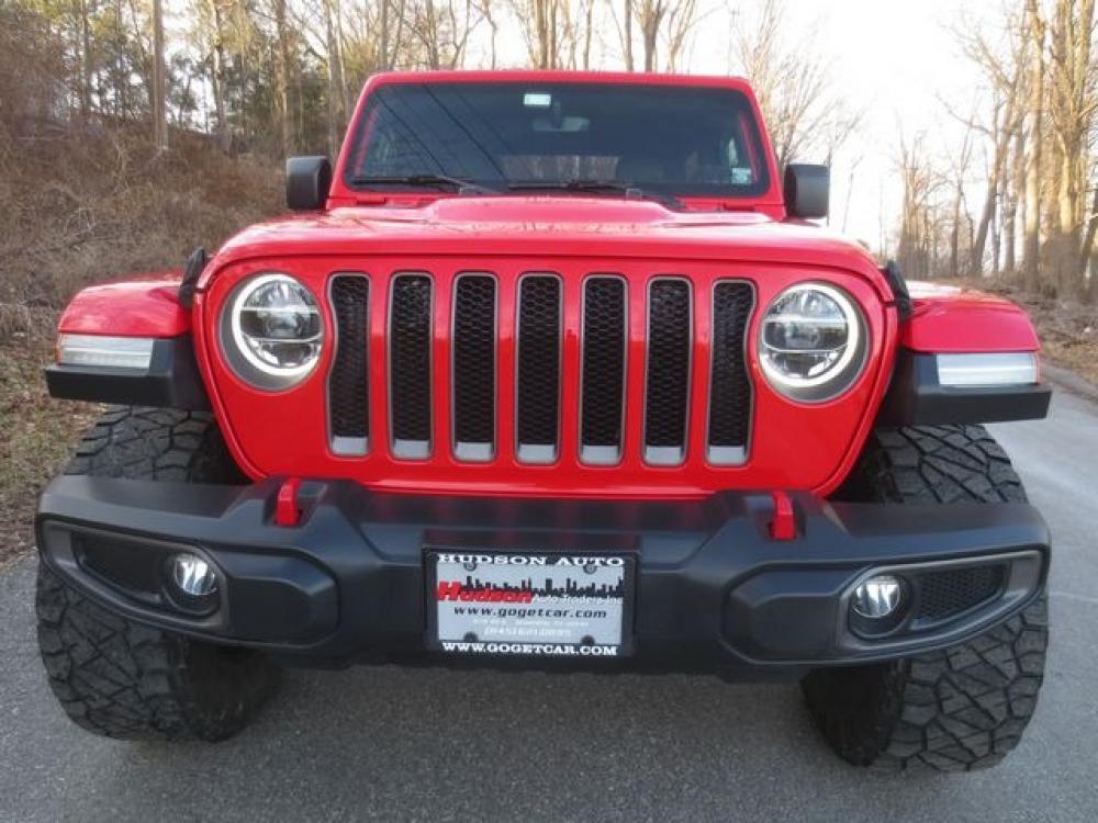 2020 Red Jeep Wrangler Rubicon (1C4HJXCG5LW) with an 3.6L V6 DOHC 24V FFV engine, 6 SPEED MANUAL transmission, located at 270 US Route 6, Mahopac, NY, 10541, (845) 621-0895, 41.349022, -73.755280 - Photo #2