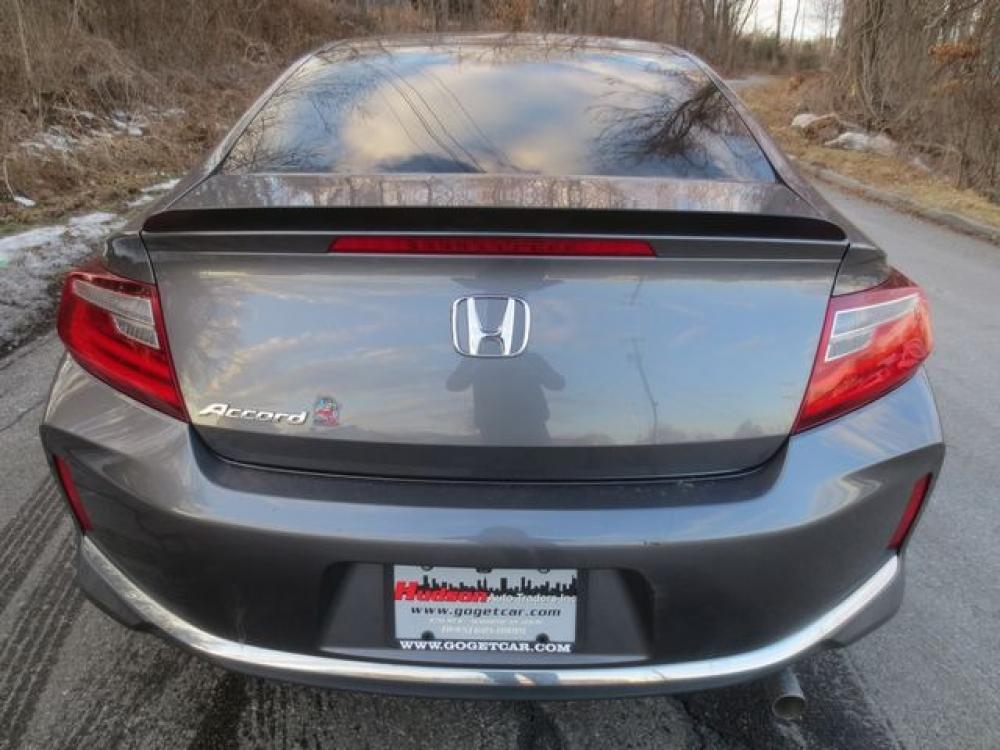 2016 Gray Honda Accord LX-S Coupe CVT (1HGCT1B40GA) with an 2.4L L4 DOHC 16V engine, CVT transmission, located at 270 US Route 6, Mahopac, NY, 10541, (845) 621-0895, 41.349022, -73.755280 - Photo #5