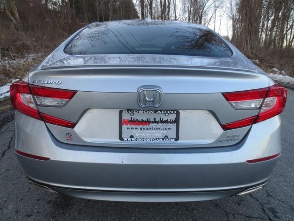 2018 Silver /Black Honda Accord Sport (1HGCV2F36JA) with an 2.0L 4cyl Turbo engine, Automatic transmission, located at 270 US Route 6, Mahopac, NY, 10541, (845) 621-0895, 41.349022, -73.755280 - Photo #5