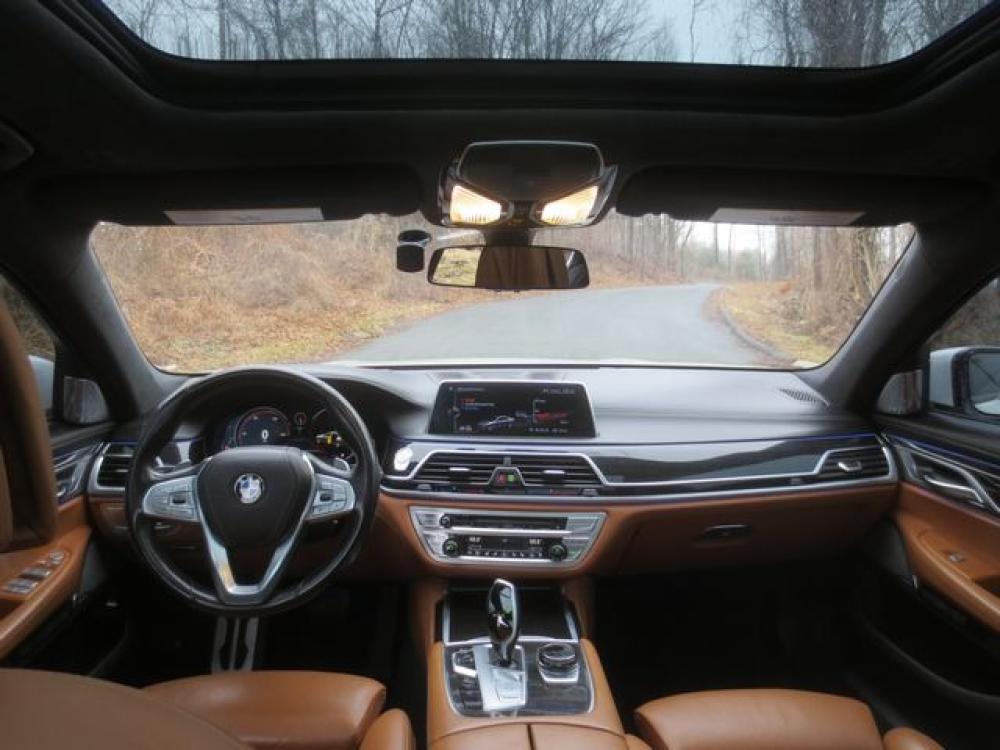 2016 White /Brown BMW 7-Series 750i xDrive (WBA7F2C5XGG) with an 4.4L V8 DOHC 32V engine, 8A transmission, located at 270 US Route 6, Mahopac, NY, 10541, (845) 621-0895, 41.349022, -73.755280 - Photo #10
