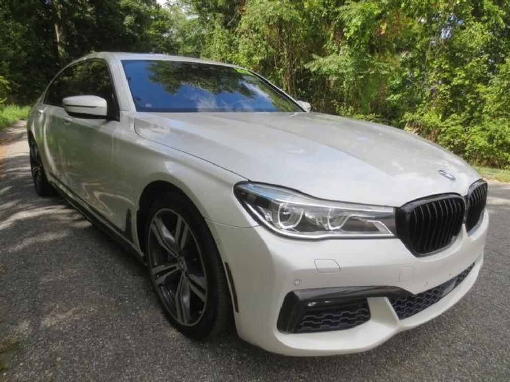 2016 White /Brown BMW 7-Series 750i xDrive (WBA7F2C5XGG) with an 4.4L V8 DOHC 32V engine, 8A transmission, located at 270 US Route 6, Mahopac, NY, 10541, (845) 621-0895, 41.349022, -73.755280 - Photo #20