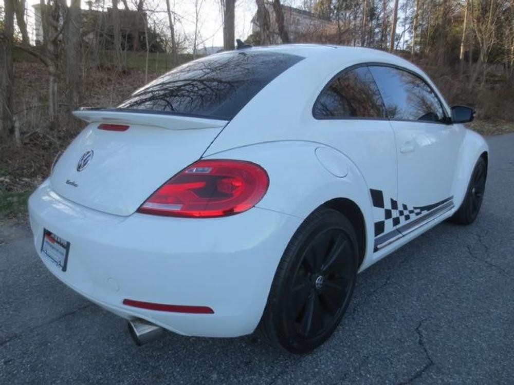 2013 White /Black Volkswagen Beetle 2.0T Turbo (3VWVA7AT8DM) with an 2.0L 4cy Turbo engine, Automatic transmission, located at 270 US Route 6, Mahopac, NY, 10541, (845) 621-0895, 41.349022, -73.755280 - Photo #3