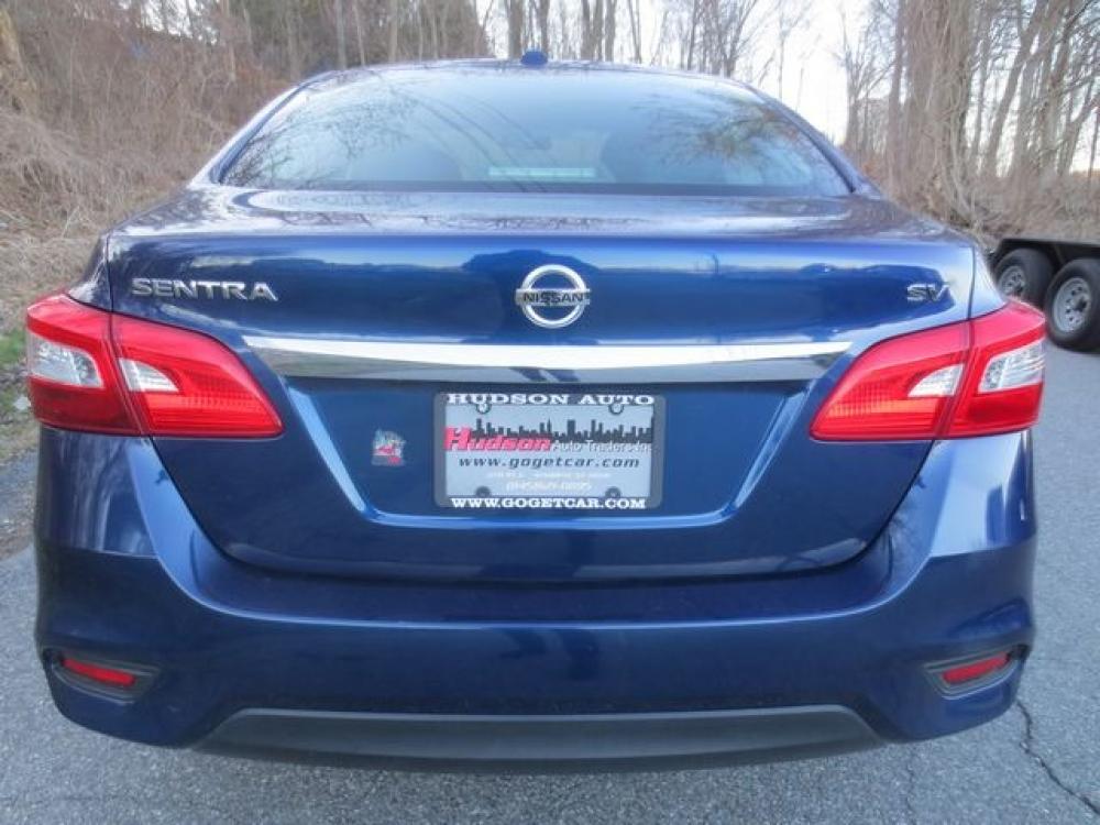 2018 Blue /Black Nissan Sentra SV (3N1AB7AP1JY) with an 1.8L 4cyl engine, Automatic transmission, located at 270 US Route 6, Mahopac, NY, 10541, (845) 621-0895, 41.349022, -73.755280 - Photo #5