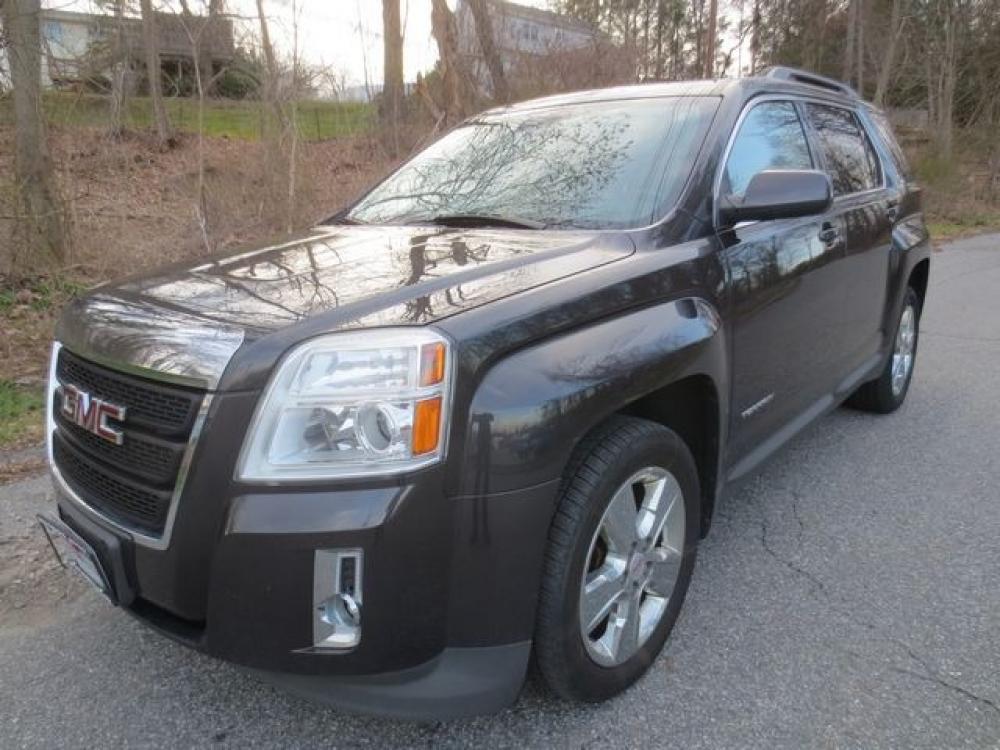 2014 Black /Black GMC Terrain SLT1 AWD (2GKFLXE34E6) with an 3.6L V6 DOHC 24V engine, 6-Speed Automatic transmission, located at 270 US Route 6, Mahopac, NY, 10541, (845) 621-0895, 41.349022, -73.755280 - Photo #0