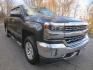 2018 Gray /Black Chevrolet Silverado 1500 LTZ Crew Cab 4WD (3GCUKSEC2JG) with an 5.3L V8 OHV 16V engine, Automatic transmission, located at 270 US Route 6, Mahopac, NY, 10541, (845) 621-0895, 41.349022, -73.755280 - Photo #1