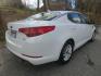 2011 White /Tan Kia Optima EX (KNAGM4A74B5) with an 2.4L L4 DOHC 16V engine, 6-Speed Automatic transmission, located at 270 US Route 6, Mahopac, NY, 10541, (845) 621-0895, 41.349022, -73.755280 - Photo #3