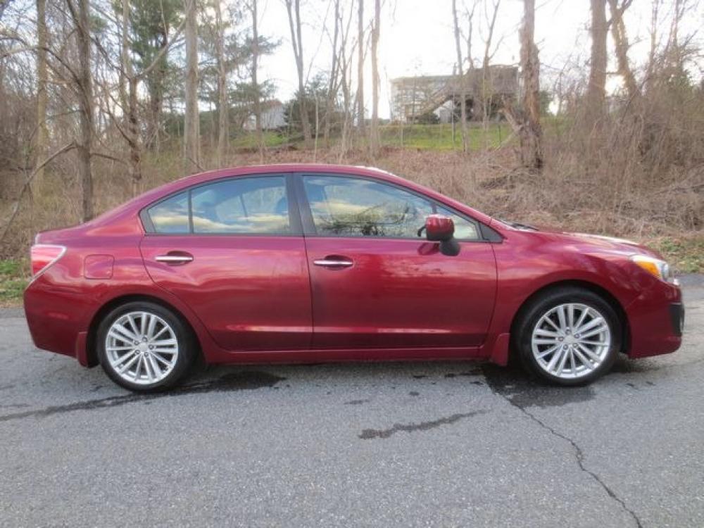 2012 Red /Black Subaru Impreza Limited 4-Door+S/R (JF1GJAH61CH) with an 2.0L H4 DOHC 16V engine, Automatic transmission, located at 270 US Route 6, Mahopac, NY, 10541, (845) 621-0895, 41.349022, -73.755280 - Photo #10
