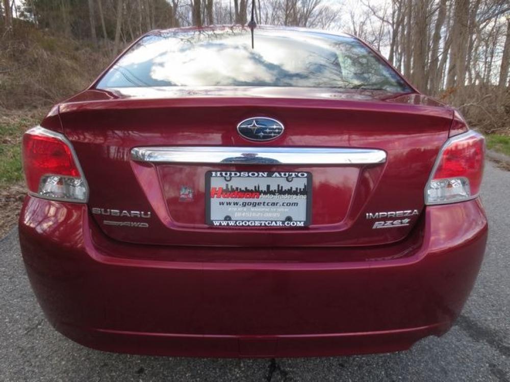 2012 Red /Black Subaru Impreza Limited 4-Door+S/R (JF1GJAH61CH) with an 2.0L H4 DOHC 16V engine, Automatic transmission, located at 270 US Route 6, Mahopac, NY, 10541, (845) 621-0895, 41.349022, -73.755280 - Photo #5