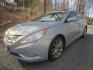 2011 Blue /Black Hyundai Sonata SE (5NPEC4AC6BH) with an 2.4L L4 DOHC 16V engine, 5-Speed Automatic transmission, located at 270 US Route 6, Mahopac, NY, 10541, (845) 621-0895, 41.349022, -73.755280 - Photo #0