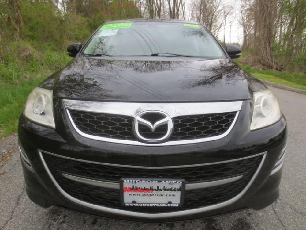 2012 Black /Black Mazda CX-9 Grand Touring AWD (JM3TB3DV8C0) with an 3.7L V6 DOHC 24V engine, 6-Speed Automatic transmission, located at 270 US Route 6, Mahopac, NY, 10541, (845) 621-0895, 41.349022, -73.755280 - Photo #2