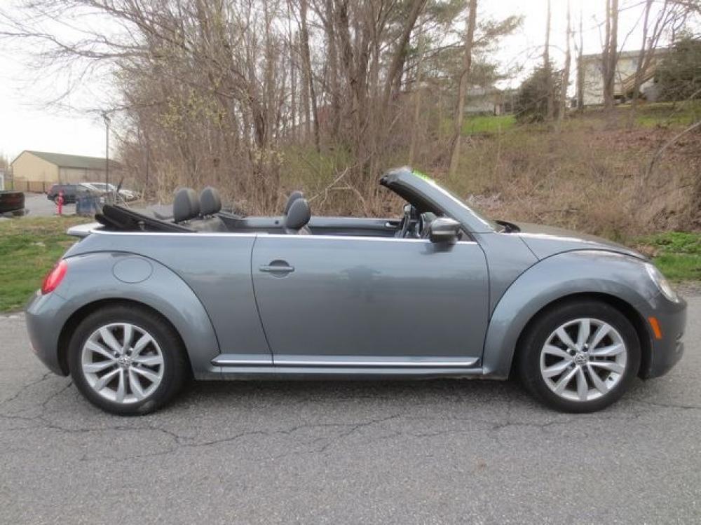 2014 Gray /Black Volkswagen Beetle TDI Convertible (3VW5L7ATXEM) with an 2.0L L4 DOHC 16V TURBO engine, Automatic transmission, located at 270 US Route 6, Mahopac, NY, 10541, (845) 621-0895, 41.349022, -73.755280 - Photo #12