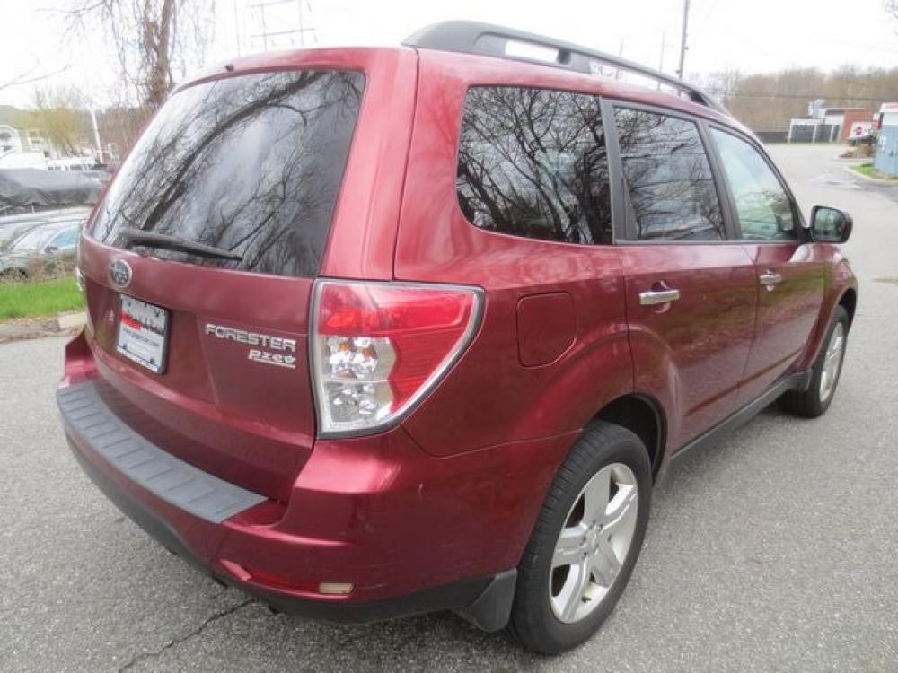 2010 Red /Gray Subaru Forester Premium (JF2SH6CC2AH) with an 2.5L 4cyl engine, Automatic transmission, located at 270 US Route 6, Mahopac, NY, 10541, (845) 621-0895, 41.349022, -73.755280 - Photo #1