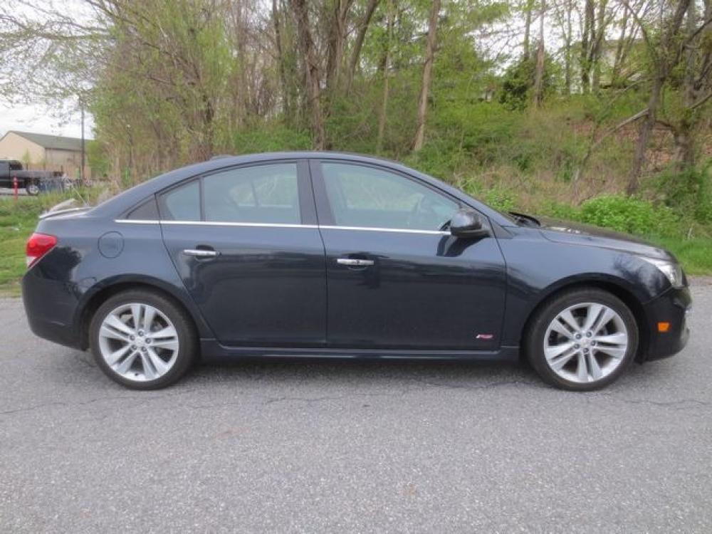 2015 Blue /Black Chevrolet Cruze LTZ RS (1G1PG5SB0F7) with an 1.4L 4cyl Turbo engine, Automatic transmission, located at 270 US Route 6, Mahopac, NY, 10541, (845) 621-0895, 41.349022, -73.755280 - Photo #10