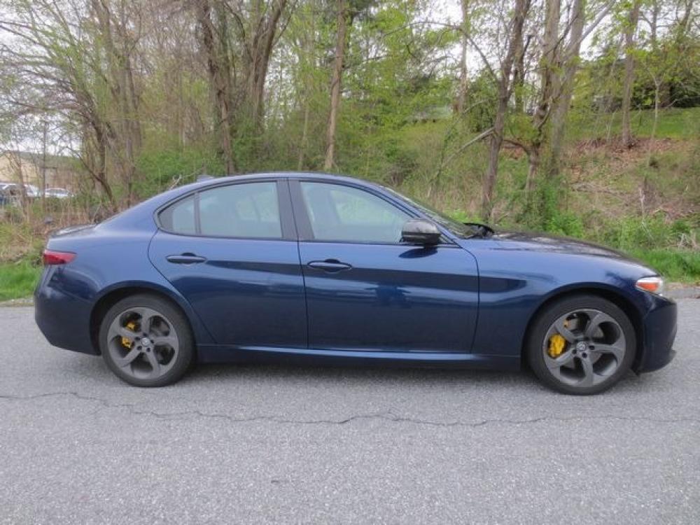2017 Blue /Black Alfa Romeo Giulia Base AWD (ZARFAEDN2H7) with an 2.0L L4 DOHC 16V engine, 8A transmission, located at 270 US Route 6, Mahopac, NY, 10541, (845) 621-0895, 41.349022, -73.755280 - Photo #9