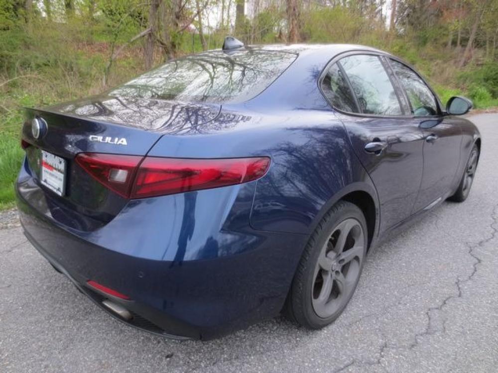 2017 Blue /Black Alfa Romeo Giulia Base AWD (ZARFAEDN2H7) with an 2.0L L4 DOHC 16V engine, 8A transmission, located at 270 US Route 6, Mahopac, NY, 10541, (845) 621-0895, 41.349022, -73.755280 - Photo #3