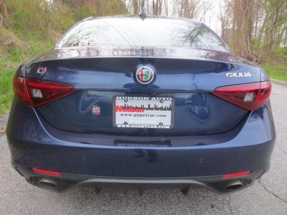 2017 Blue /Black Alfa Romeo Giulia Base AWD (ZARFAEDN2H7) with an 2.0L L4 DOHC 16V engine, 8A transmission, located at 270 US Route 6, Mahopac, NY, 10541, (845) 621-0895, 41.349022, -73.755280 - Photo #5