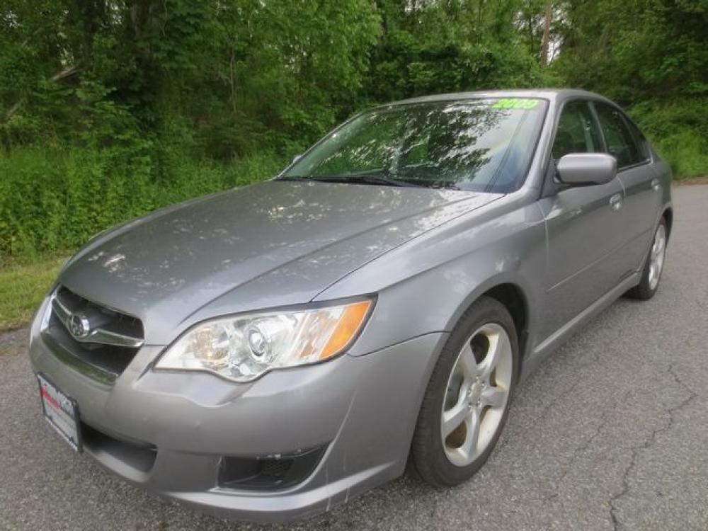 2009 Silver /Black Subaru Legacy 2.5i (4S3BL616997) with an 2.5L H4 SOHC 16V engine, Automatic transmission, located at 270 US Route 6, Mahopac, NY, 10541, (845) 621-0895, 41.349022, -73.755280 - Photo #0