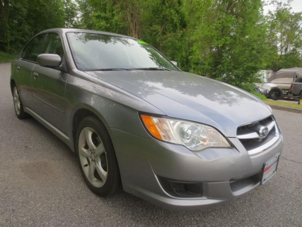 2009 Silver /Black Subaru Legacy 2.5i (4S3BL616997) with an 2.5L H4 SOHC 16V engine, Automatic transmission, located at 270 US Route 6, Mahopac, NY, 10541, (845) 621-0895, 41.349022, -73.755280 - Photo #1