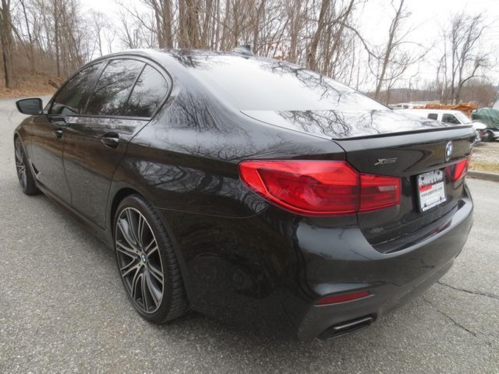 2019 Black /Black BMW 5-Series M550i xDrive (WBAJB9C51KB) with an 4.4L V8 DOHC 32V engine, Automatic transmission, located at 270 US Route 6, Mahopac, NY, 10541, (845) 621-0895, 41.349022, -73.755280 - Photo #4