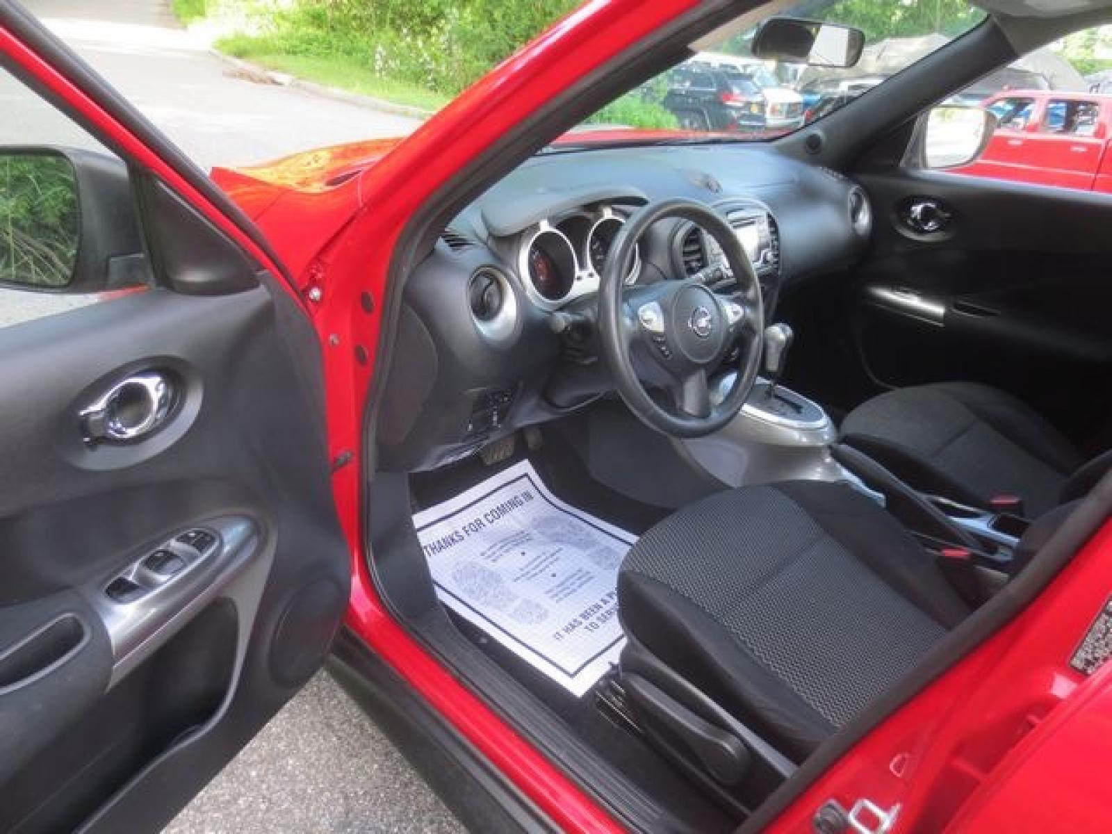 2015 Red /Black Nissan Juke S AWD (JN8AF5MV5FT) with an 1.6L L4 DOHC 16V engine, Automatic transmission, located at 270 US Route 6, Mahopac, NY, 10541, (845) 621-0895, 41.349022, -73.755280 - Photo #6