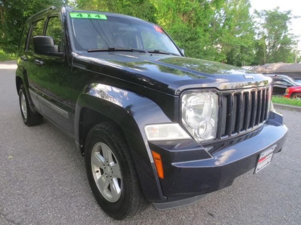 2011 Blue /Black Jeep Liberty Sport 4WD (1J4PN2GK3BW) with an 3.7L V6 SOHC 12V engine, 4-Speed Automatic transmission, located at 270 US Route 6, Mahopac, NY, 10541, (845) 621-0895, 41.349022, -73.755280 - Photo #1