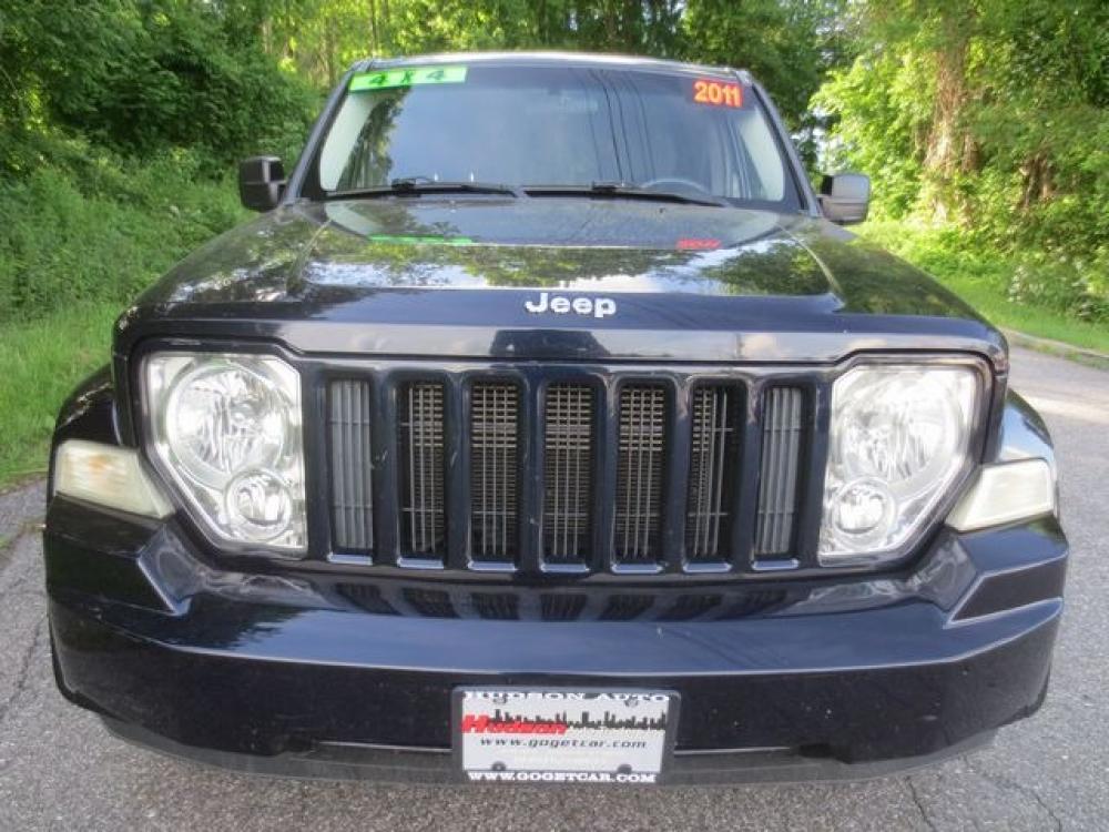 2011 Blue /Black Jeep Liberty Sport 4WD (1J4PN2GK3BW) with an 3.7L V6 SOHC 12V engine, 4-Speed Automatic transmission, located at 270 US Route 6, Mahopac, NY, 10541, (845) 621-0895, 41.349022, -73.755280 - Photo #2