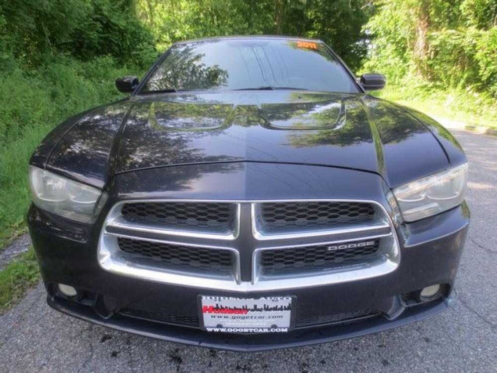 2011 Blue /Black Dodge Charger SE (2B3CL3CG9BH) with an 3.6L V6 DOHC 24V engine, 5-Speed Automatic transmission, located at 270 US Route 6, Mahopac, NY, 10541, (845) 621-0895, 41.349022, -73.755280 - Photo #2