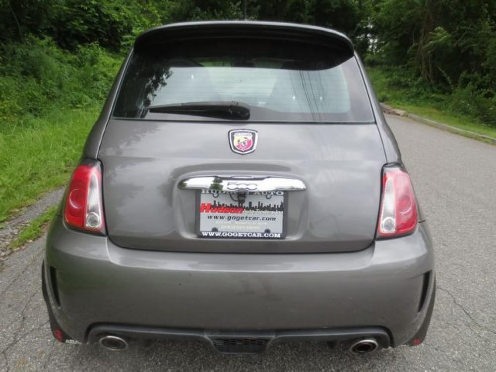 2013 Gray /Black Fiat 500 Abarth Hatchback (3C3CFFFH2DT) with an 1.4L L4 engine, 5-Speed Manual transmission, located at 270 US Route 6, Mahopac, NY, 10541, (845) 621-0895, 41.349022, -73.755280 - Photo #5