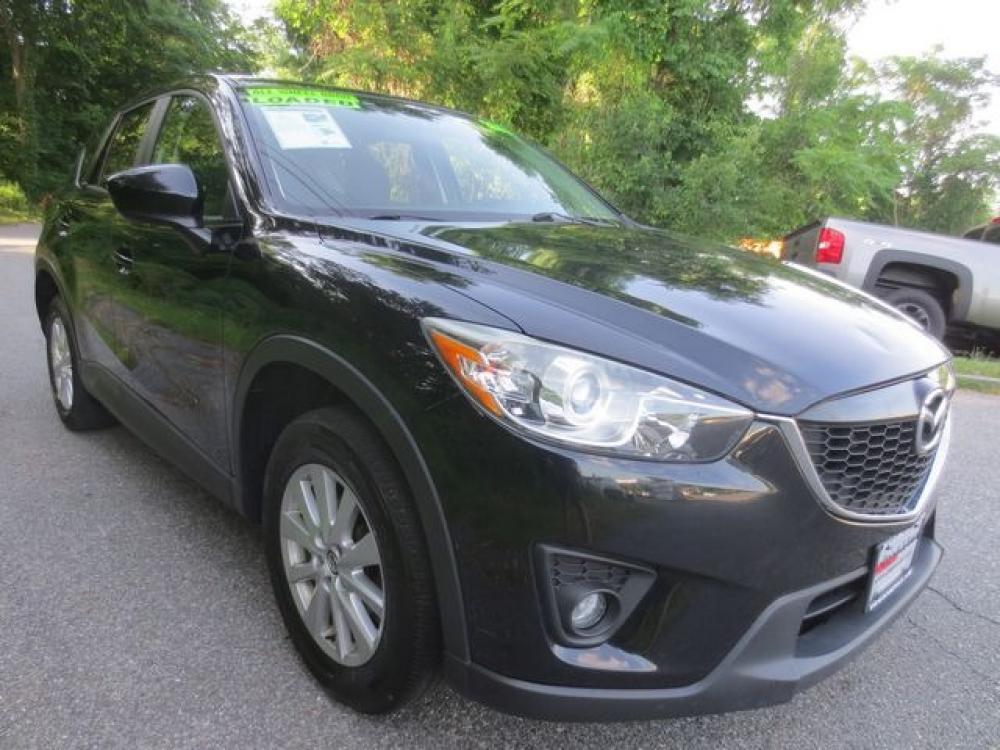 2014 Black /Black Mazda CX-5 Touring AWD (JM3KE4CY6E0) with an 2.5L L4 DOHC 16V engine, 6-Speed Automatic transmission, located at 270 US Route 6, Mahopac, NY, 10541, (845) 621-0895, 41.349022, -73.755280 - Photo #1