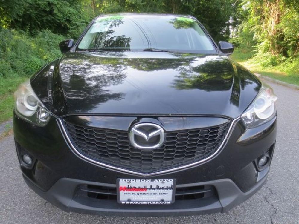 2014 Black /Black Mazda CX-5 Touring AWD (JM3KE4CY6E0) with an 2.5L L4 DOHC 16V engine, 6-Speed Automatic transmission, located at 270 US Route 6, Mahopac, NY, 10541, (845) 621-0895, 41.349022, -73.755280 - Photo #2