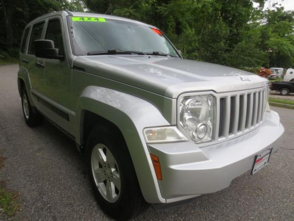 2011 Silver /Black Jeep Liberty Sport 4WD (1J4PN2GKXBW) with an 3.7L V6 SOHC 12V engine, 4-Speed Automatic transmission, located at 270 US Route 6, Mahopac, NY, 10541, (845) 621-0895, 41.349022, -73.755280 - Photo #1