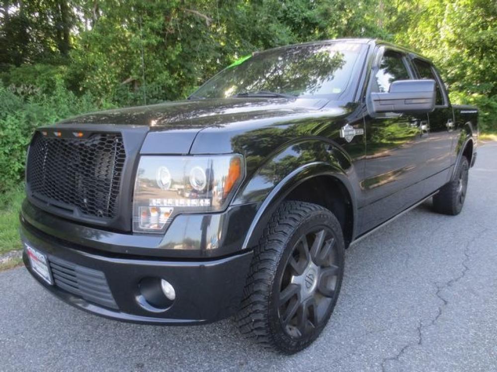2011 Black /Black Ford F-150 HARLEY DAVIDSON (1FTFW1E63BF) with an 6.2L V8 SOHC 16V engine, 4-Speed Automatic transmission, located at 270 US Route 6, Mahopac, NY, 10541, (845) 621-0895, 41.349022, -73.755280 - Photo #0