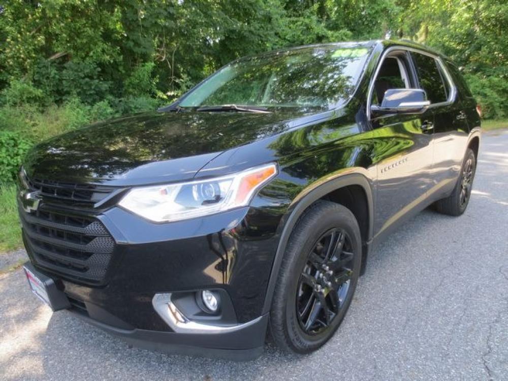 2019 Black /Black Chevrolet Traverse LT Cloth AWD (1GNEVGKW9KJ) with an 3.6L V6 DOHC 24V engine, Automatic transmission, located at 270 US Route 6, Mahopac, NY, 10541, (845) 621-0895, 41.349022, -73.755280 - Photo #0