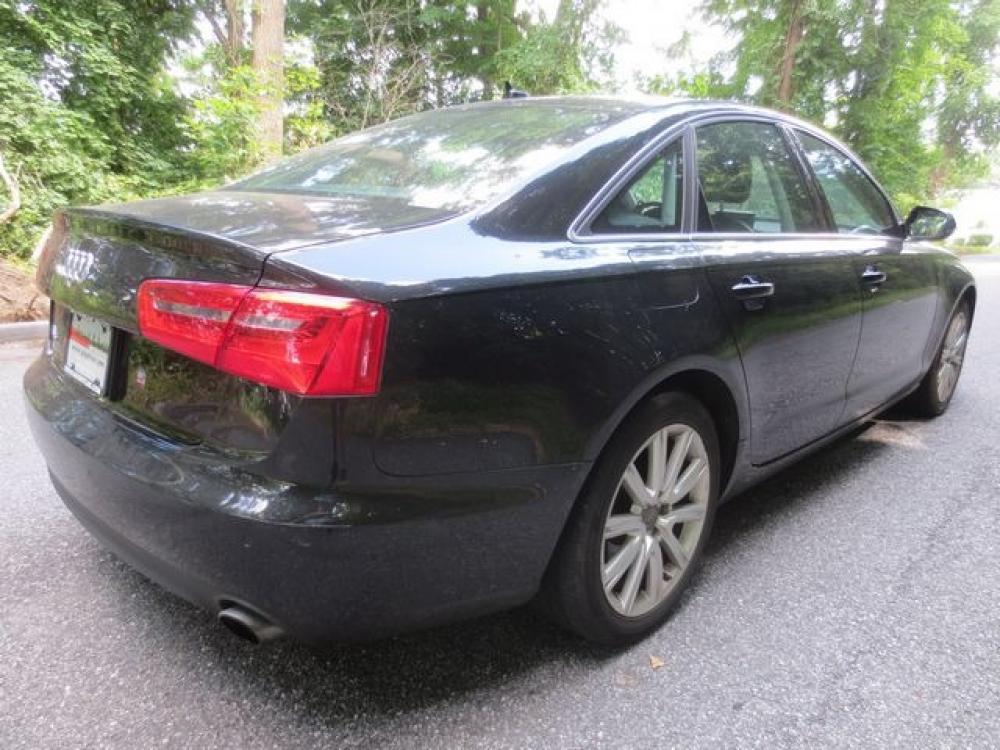 2013 Black /Black Audi A6 2.0T Premium Plus (WAUGFAFC3DN) with an 2.0L 4cyl Turbo engine, CVT transmission, located at 270 US Route 6, Mahopac, NY, 10541, (845) 621-0895, 41.349022, -73.755280 - Photo #1