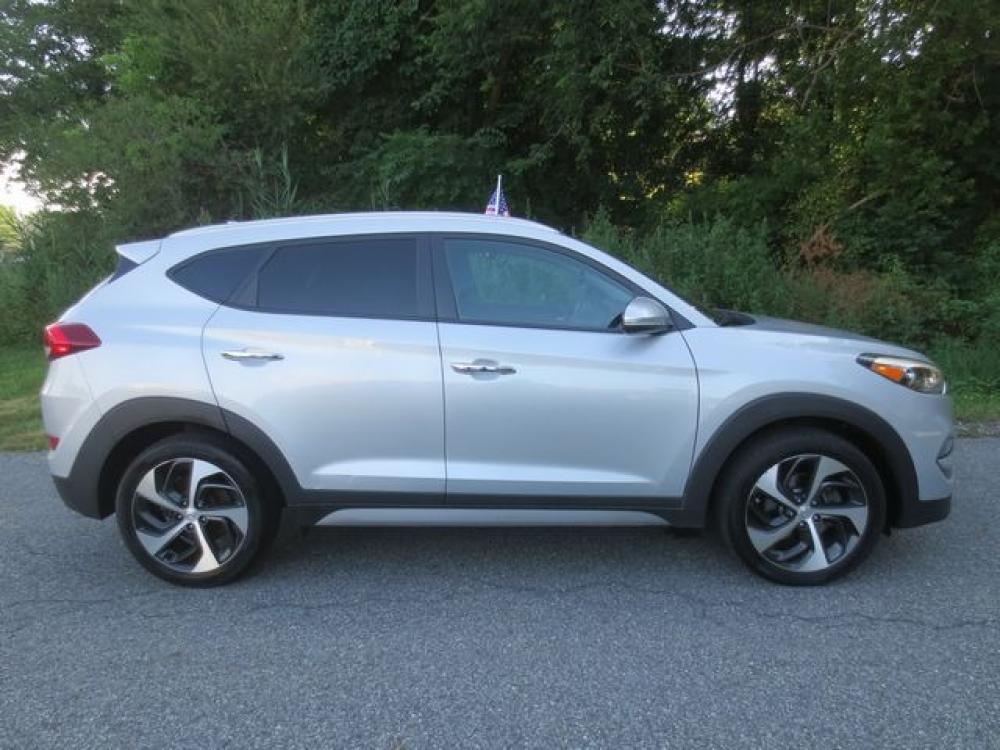 2018 Gray /Black Hyundai Tucson Limited AWD (KM8J3CA24JU) with an 1.6L L4 DOHC 16V engine, Automatic transmission, located at 270 US Route 6, Mahopac, NY, 10541, (845) 621-0895, 41.349022, -73.755280 - Photo #11