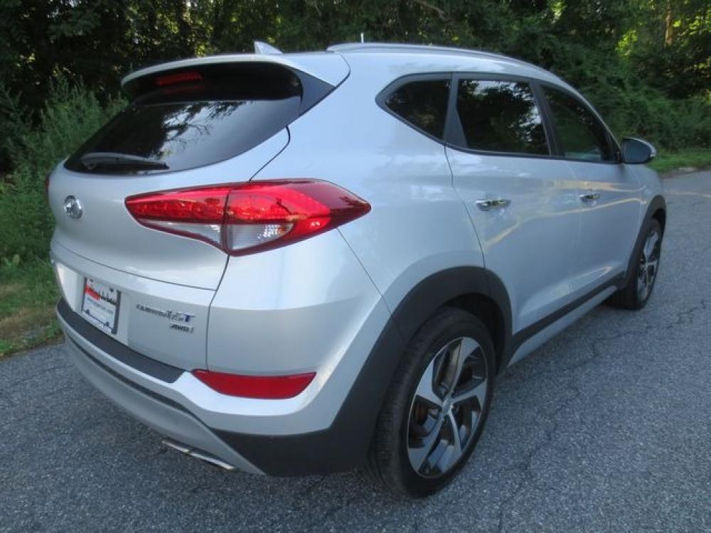 2018 Gray /Black Hyundai Tucson Limited AWD (KM8J3CA24JU) with an 1.6L L4 DOHC 16V engine, Automatic transmission, located at 270 US Route 6, Mahopac, NY, 10541, (845) 621-0895, 41.349022, -73.755280 - Photo #3