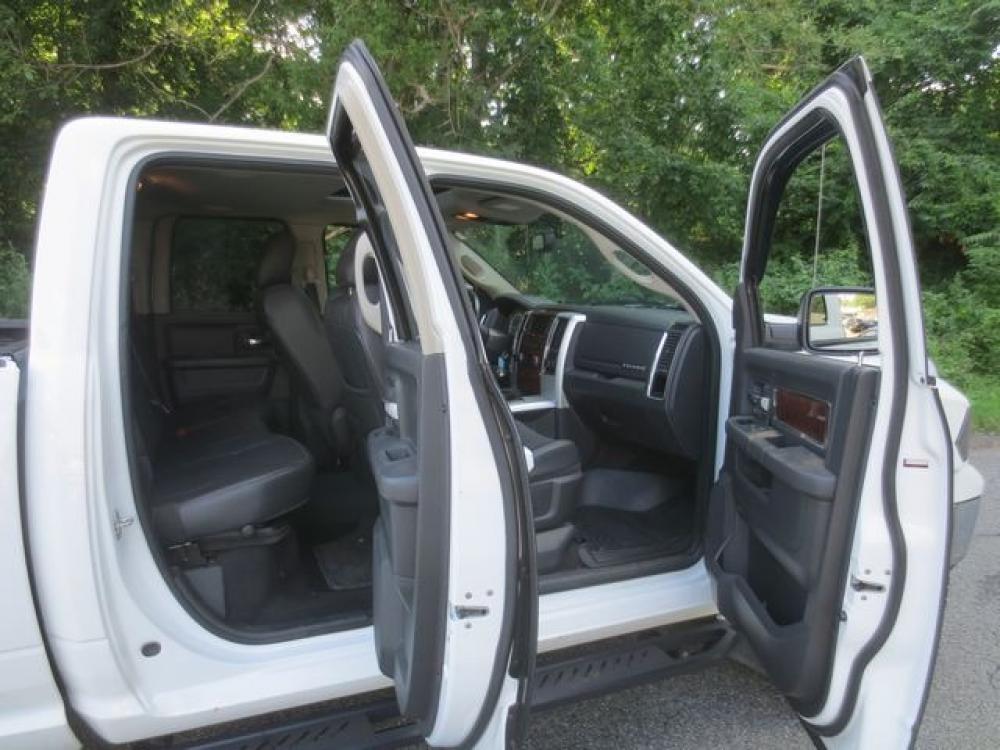 2011 White /Gray Dodge Ram 1500 Laramie (1D7RV1GT7BS) with an 5.7L V8 OHV 16V engine, 5-Speed Automatic transmission, located at 270 US Route 6, Mahopac, NY, 10541, (845) 621-0895, 41.349022, -73.755280 - Photo #11