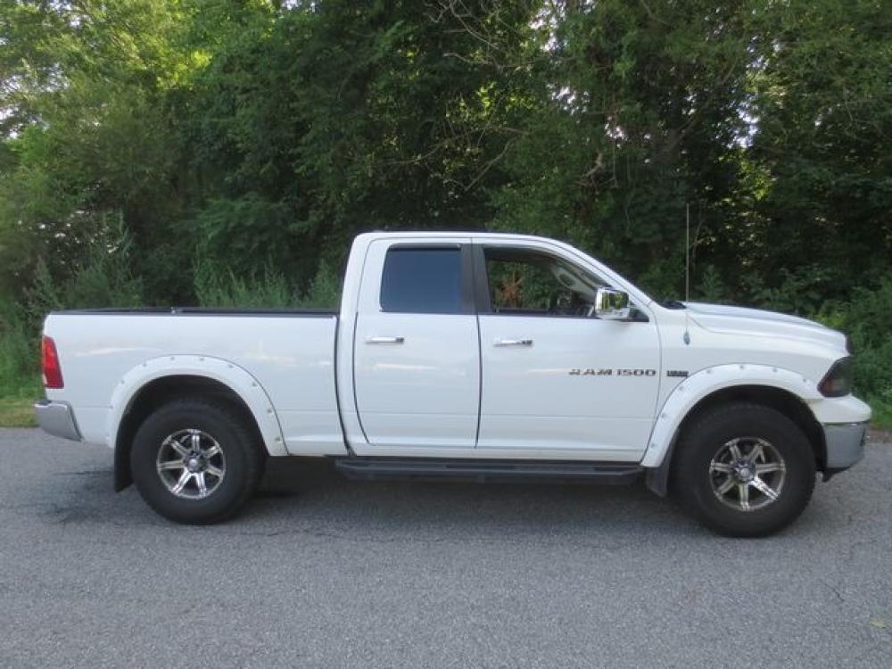 2011 White /Gray Dodge Ram 1500 Laramie (1D7RV1GT7BS) with an 5.7L V8 OHV 16V engine, 5-Speed Automatic transmission, located at 270 US Route 6, Mahopac, NY, 10541, (845) 621-0895, 41.349022, -73.755280 - Photo #12