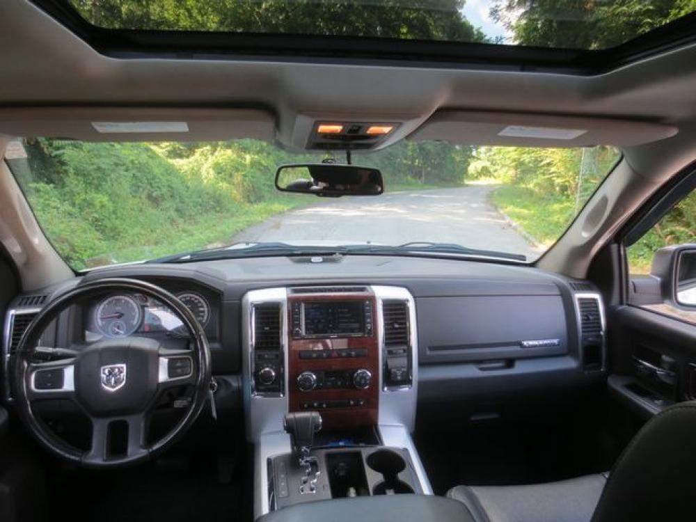 2011 White /Gray Dodge Ram 1500 Laramie (1D7RV1GT7BS) with an 5.7L V8 OHV 16V engine, 5-Speed Automatic transmission, located at 270 US Route 6, Mahopac, NY, 10541, (845) 621-0895, 41.349022, -73.755280 - Photo #8